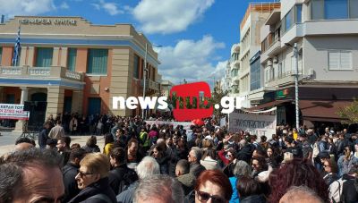 Tραγωδία στα Τέμπη: Mαζικές συγκεντρώσεις και κινητοποιήσεις στο Ηράκλειο σε όλη την Κρήτη (Φωτο + Βίντεο)
