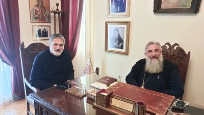 Κρήτη:  Με τον Καλλιτεχνικό Διευθυντή της Εθνικής Λυρικής Σκηνής συναντήθηκε ο Αρχιεπίσκοπος Κρήτης