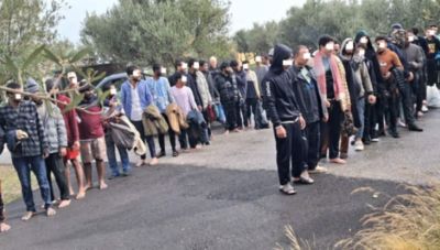 Κρήτη: Νέα άφιξη μεταναστών στα νότια - Επιχείρηση για την περισυλλογή 42 ατόμων (Φωτο)