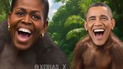 Ο Τραμπ διέγραψε από τον λογαριασμό του το βίντεο που δείχνει τους Ομπάμα ως πιθήκους