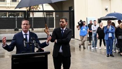 Ο Ισραηλινός πρόεδρος ξεκίνησε την επίσκεψή του στην Αυστραλία από την παραλία Μπόνταϊ