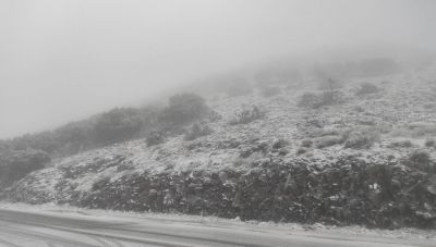 Χιόνια και την Τρίτη στην Κρήτη - Στα λευκά ορεινές και ημιορεινές περιοχές του νησιού 