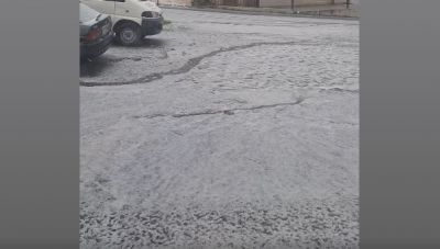 Πρωινή χαλαζόπτωση σε περιοχές του Ηρακλείου και στα ανατολικά της Κρήτης