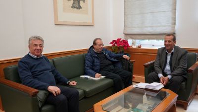 Συνάντηση Σταύρου Αρναουτάκη με τον Δήμαρχο Χερσονήσου για χρηματοδότηση έργων και διαχείριση των υδάτινων πόρων