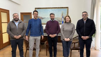 Συνάντηση Δημάρχου Χανίων με την Πρόεδρο της Ελληνικής Μαθηματικής Εταιρείας Χανίων