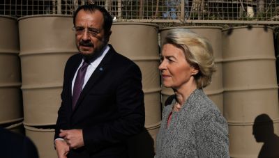 Ούρσουλα Φον Ντερ Λάιεν από την Πράσινη Γραμμή: Προτεραιότητα η ώθηση για λύση του Κυπριακού