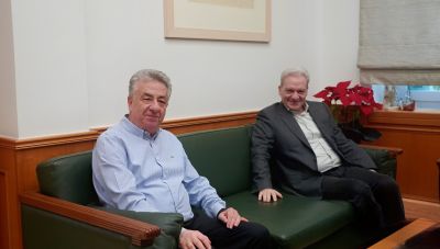 Συνάντηση Αρναουτάκη και Καλοκαιρινού: Κοινή στρατηγική για την αντιμετώπιση της λειψυδρίας