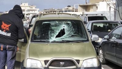 Ηράκλειο: Από θαύμα δεν θρηνήσαμε θύματα - Κομμάτι τσιμέντου έπεσε από γέφυρα