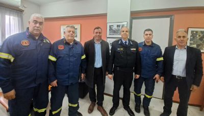 Μανώλης Μενεγάκης: Ο Δήμος Αγίου Νικολάου θα συνεχίσει να στηρίζει το δύσκολο έργο της Πυροσβεστικής