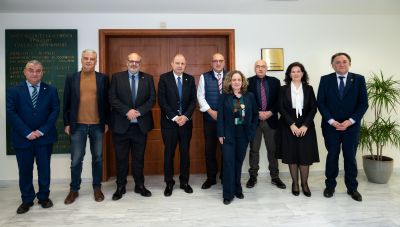 Επίσκεψη των Πρυτανικών Αρχών του Αριστοτελείου Πανεπιστημίου στο Πανεπιστήμιο Κρήτης