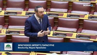 Φραγκίσκος Παρασύρης: «Αν δεν βρέξει το Ηράκλειο θα διψάσει» (βίντεο)