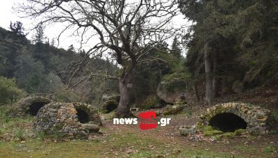Τα περίφημα βενετσιάνικα πηγάδια στο Γαβαλοχώρι Αποκορώνου στη θέση Δώρκες