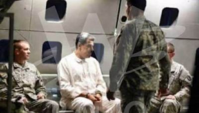 Δραματικές εξελίξεις στη Βενεζουέλα – Οι πρώτες εικόνες του Νικολάς Μαδούρο μετά τη σύλληψή του (Φωτο)