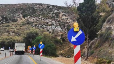 Κυκλοφοριακές ρυθμίσεις στον ΒΟΑΚ στο τμήμα Κίσσαμος - Κολυμπάρι από 19 έως 25 Ιουλίου, βραδινές ώρες