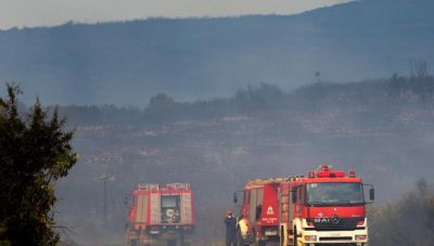 Οριοθετήθηκε γρήγορα από την Πυροσβεστική η φωτιά στον Ξερόκαμπο Σητείας