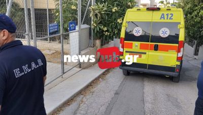Ηράκλειο: Επιχείρηση ΕΚΑΒ και ΕΛ.ΑΣ. σε... παιδική χαρά για έναν ενήλικα που τραυματίστηκε (Φωτο)