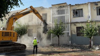 Ξεκίνησαν οι εργασίες κατεδάφισης του πρώην κτιρίου του ΙΚΑ – Ένα ακόμη βήμα στον συνολικό σχεδιασμό για το κέντρο των Χανίων (Φωτο)