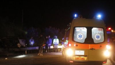 Ηράκλειο: Σοβαρό τροχαίο τα ξημερώματα στο δρόμο προς Μεσαρά- Στο νοσοκομείο ένα μωρό