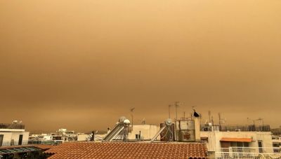 Νέο επεισόδιο μεταφοράς αφρικανικής σκόνης στην Κρήτη-Πόσο θα διαρκέσει