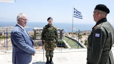 Τασούλας από το ακριτικό Αγαθονήσι: «Θα υπερασπιστούμε την κυριαρχία μας έναντι οποιασδήποτε απειλής»