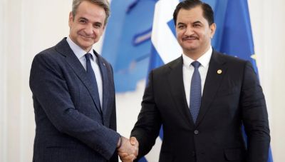 Συνάντηση Μητσοτάκη με τον υπαρχηγό του Εθνικού Στρατού της Λιβύης -Στο επίκεντρο θαλάσσιες ζώνες και μεταναστευτικό
