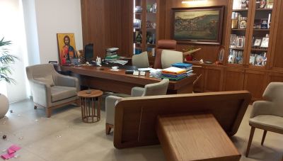 Επίθεση στο Γραφείο του Δημάρχου Ρεθύμνης από πολίτη
