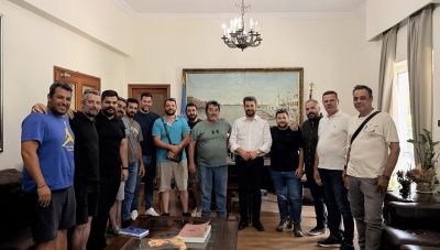 Στον δήμαρχο Χανίων μέλη του Συλλόγου Φίλων Αγωνιστών Μάχης Κρήτης Γαλατά