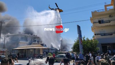 Πυρκαγιά στον αύλειο χώρο εργοστασίου στον Άγιο Ιωάννη Χωστό-Μεγάλη κινητοποίηση της Πυροσβεστικής-Μήνυμα από 112-Σηκώθηκε ελικόπτερο (Φωτο και Βίντεο)