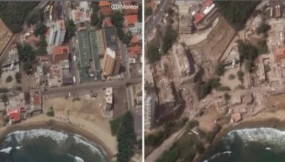 Σοκάρουν οι δορυφορικές εικόνες από τη Βενεζουέλα: Γειτονιές έγιναν σκόνη μετά τον διπλό φονικό σεισμό