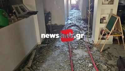 Ηράκλειο: Στάχτη και αποκαϊδια - Σοκάρουν οι φωτογραφίες από τα σπίτια που υπέστησαν ζημιες από τη φωτιά (Φωτο)