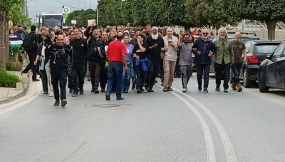 Σε εξέλιξη στο αεροδρόμιο Ηρακλείου η διαδικασία επαναπατρισμού των ακτιβιστών του στολίσκου της Γάζας
