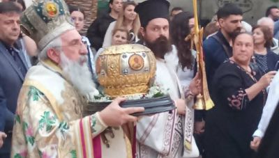 Ηράκλειο: Σε κλίμα κατάνυξης ο εορτασμός της 60ής επετείου της Επανακομιδής της Τίμιας Κάρας του Αγίου Αποστόλου Τίτου