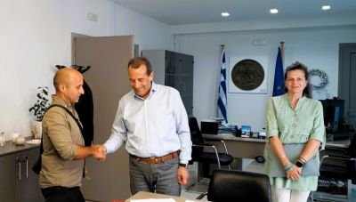 Δήμος Χερσονήσου: Ορκωμοσία νέου μόνιμου υπαλλήλου κατηγορίας Δ.Ε. Οδηγών