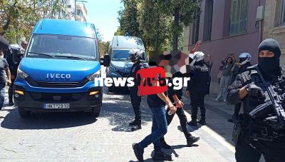 Ηράκλειο: Στο Δικαστικό Μέγαρο οι συλληφθέντες απο την αστυνομική επιχείρηση «μαμούθ» της ΕΛ.ΑΣ. (Φωτο +Βίντεο)