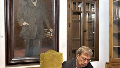 Χανιά: Στην οικία του Ελ. Βενιζέλου ο Τούρκος νομπελίστας Ορχάν Παμούκ