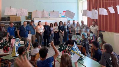 Η «Τράπεζα Τροφίμων Κρήτης»  σε σχολεία του Ηρακλείου