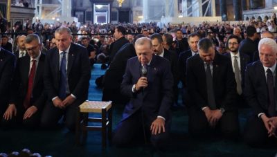 Το κοράνι διάβασε στην Αγία Σοφία ο Ερντογάν ανήμερα της Άλωσης της Κωνσταντινούπολης