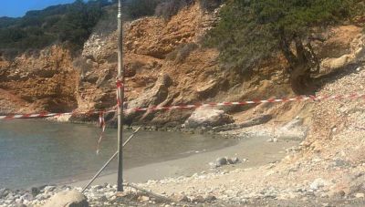 Νέο εύρημα που παραπέμπει σε πυραυλικό εξάρτημα ξεβράστηκε σε παραλία της Κρήτης