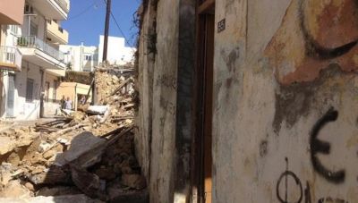 Ηράκλειο: Νέες αυτοψίες σήμερα σε ετοιμόρροπα κτίρια