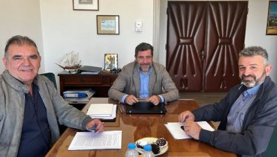 Ενημέρωση για την αναπτυξιακή πορεία του έργου φράγματος Καθαρού Κριτσάς στην Αντιπεριφέρεια Λασιθίου