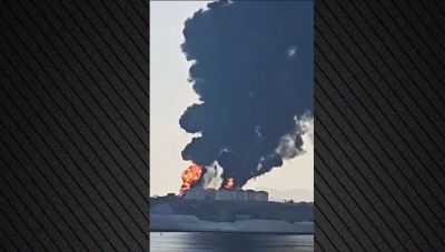 Επίθεση drone σε δεξαμενές καυσίμων στο Ομάν, μαύροι καπνοί πάνω από το λιμάνι της Σαλάλα