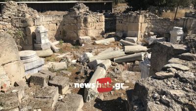 Η μεγαλοπρεπής παλαιοχριστιανική βασιλική του Αγίου Τίτου στη Μητρόπολη της Μεσαράς (Φωτο)