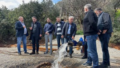 Στη νέα γεώτρηση στην Τύλισο ο Μενέλαος Μποκέας