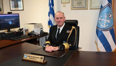 Νέος Αρχηγός του Λιμενικού Σώματος ο Αντιναύαρχος Χρήστος Κοντορουχάς