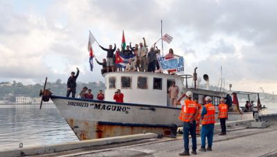 Κούβα: Στολίσκος που μεταφέρει ανθρωπιστική βοήθεια έφθασε στην Αβάνα