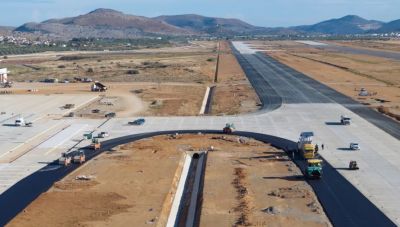 Καστέλλι: Στην τελική ευθεία ένα από τα μεγαλύτερα αεροδρόμια της χώρας -Διάδρομος προσγείωσης–απογείωσης, μήκους 3.200 μ.
