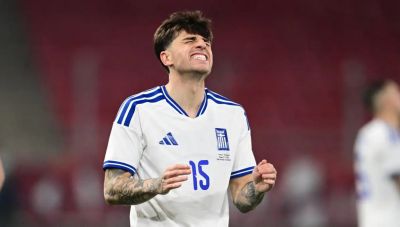 Ο Λάζαρος Ρότα έφυγε κουτσαίνοντας από το φιλικό της Εθνικής ποδοσφαίρου με την Παραγουάη