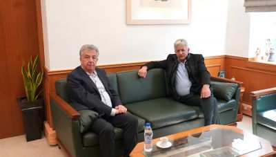 Συνάντηση Περιφερειάρχη Κρήτης με τον Δήμαρχο Οροπεδίου Λασιθίου - Τι ειπώθηκε