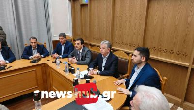 Στο Ηράκλειο ο Κώστας Σκρέκας για σειρά επαφών και συναντήσεων ενόψει του Συνεδρίου της ΝΔ (Φωτο)