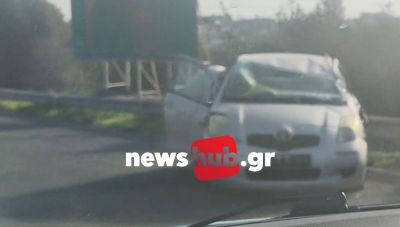 Ηράκλειο: Σοβαρό τροχαίο στο ΒΟΑΚ, πριν από την έξοδο της Ν. Αλικαρνασσού (Φωτο)